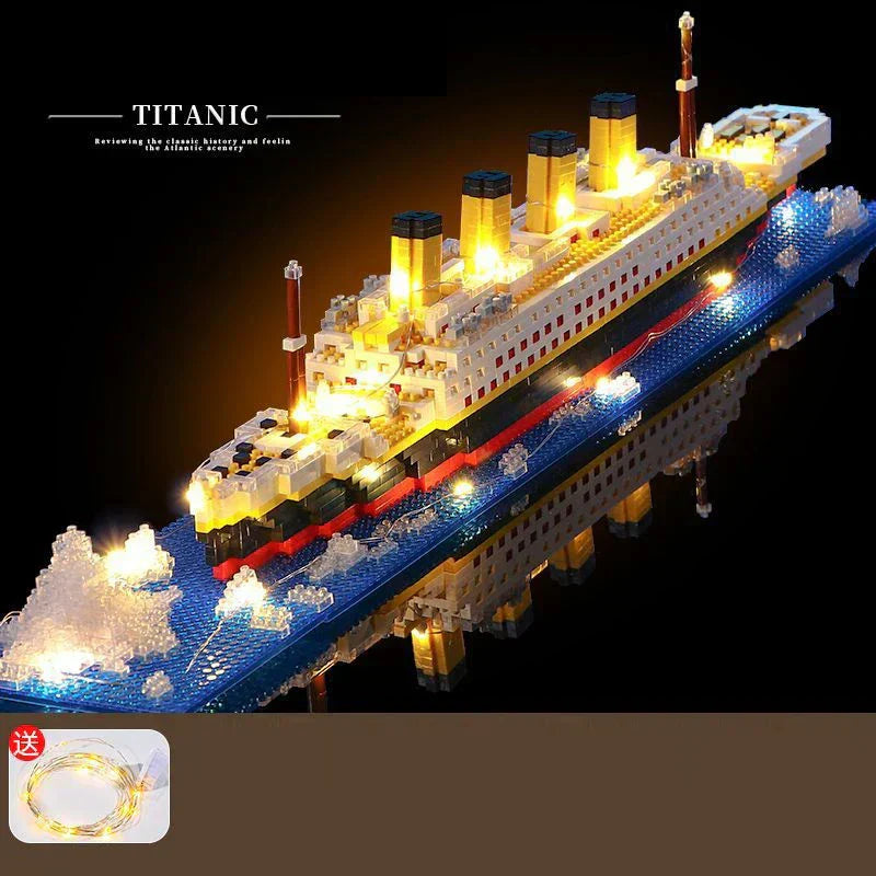 Titanic Ship Toy with LED Light