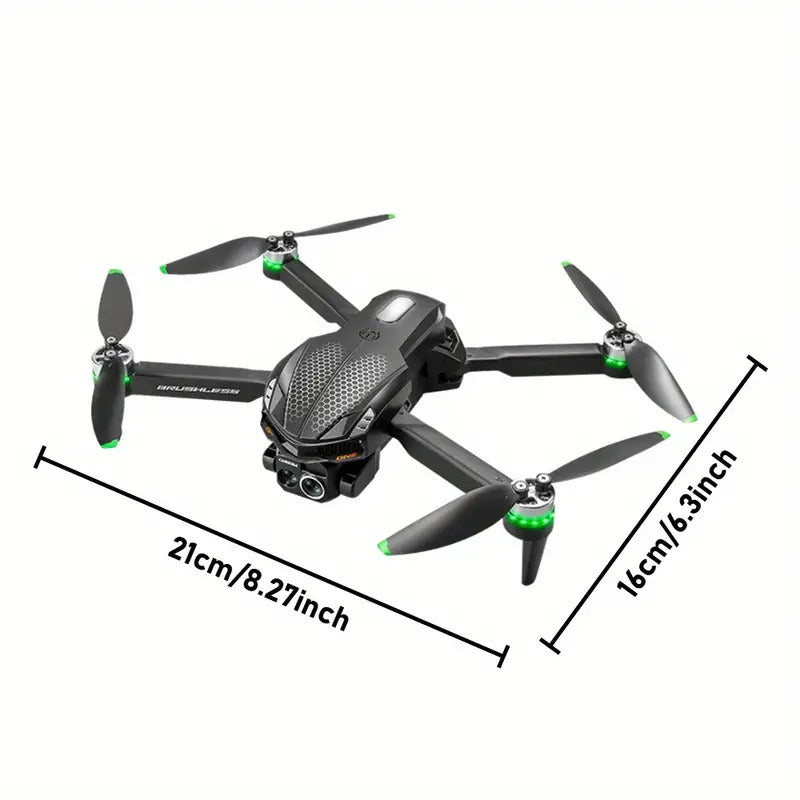 Dual Camera Brushless Remote-Control Drone for Adults